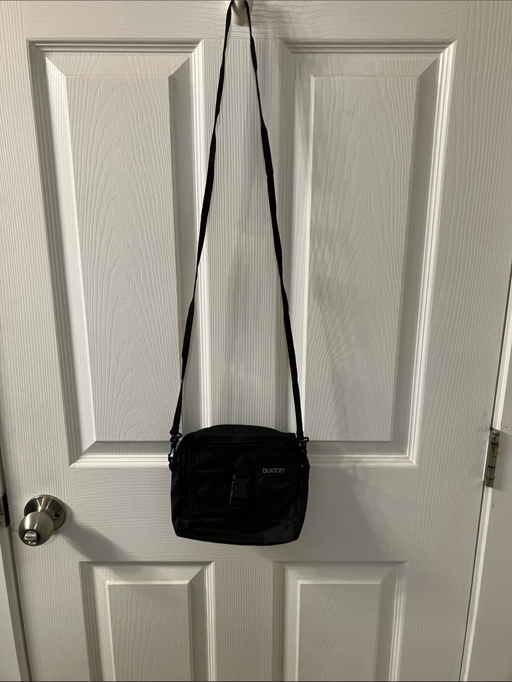 Burton Black Compact Messenger Crossbody